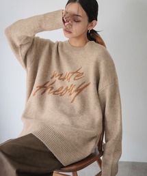 LOWRYS FARM | ロゴニットプルオーバーLS 605885(ニット/セーター)