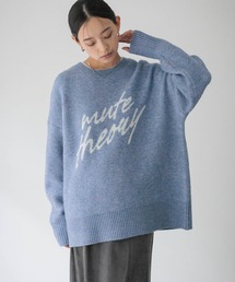 LOWRYS FARM | ロゴニットプルオーバーＬＳ　605885(ニット/セーター)