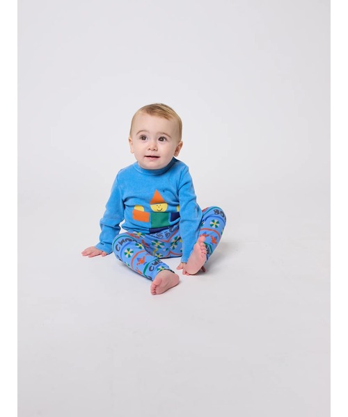 BOBO CHOSES（ボボショーズ）の「Wooden toy T-shirt（Tシャツ/カットソー・キッズ・ライトブルー・24MONTH/12MONTH/9MONTH/6MONTH/3MONTH/18MONTH）」の2枚目の写真
