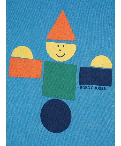 BOBO CHOSES（ボボショーズ）の「Wooden toy T-shirt（Tシャツ/カットソー・キッズ・ライトブルー・24MONTH/12MONTH/9MONTH/6MONTH/3MONTH/18MONTH）」の3枚目の写真