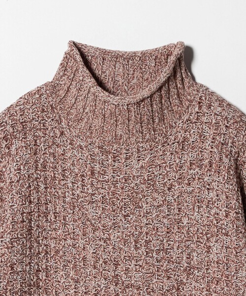 A DAY IN THE LIFE UNITED ARROWS(アデイインザライフユナイテッドアローズ)の「バルキーアクリル メランジケーブル ハイネックニット <A DAY IN THE LIFE>(ニット/セーター・レディース・ベージュ/ピンク/ブラック・FREE)」の19枚目の写真