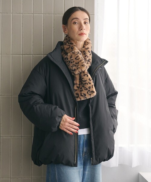 BEAUTY&YOUTH UNITED ARROWS（ビューティーアンドユースユナイテッドアローズ）の「【WEB限定 Wardrobe DAILY MINIMAL】スタンドカラー コクーンダウンジャケット ウォッシャブル（ダウンジャケット/コート・レディース・ダークグレー/ブラック/オフホワイト・FREE）」の9枚目の写真