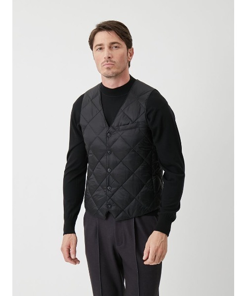 AOURE(アウール)の「TAION× AOURE ドレスダウンジレ(ダウンベスト・メンズ・ライトグレー/ブラック・MEDIUM/LARGE/X-LARGE)」の16枚目の写真