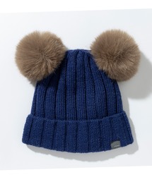 phenix（フェニックス）の「phenix(フェニックス)Low Gauge Double Pompon Watch Hat ローゲージ ダブルポンポン ニットキャップ(保温性/吸汗速乾)（ニットキャップ/ビーニー）」