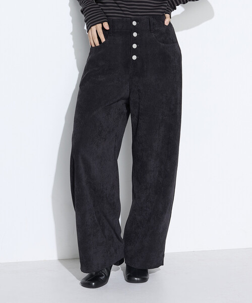 COMME CA Wardrobe（コムサワードローブ）の「コーデュロイ パンツ（その他パンツ・レディース・ベージュ/ブラック・9号/11号）」の5枚目の写真