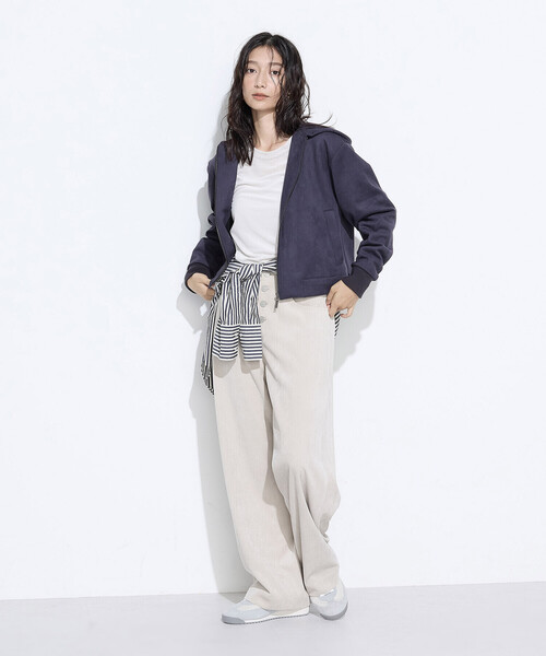 COMME CA Wardrobe（コムサワードローブ）の「コーデュロイ パンツ（その他パンツ・レディース・ベージュ/ブラック・9号/11号）」の8枚目の写真