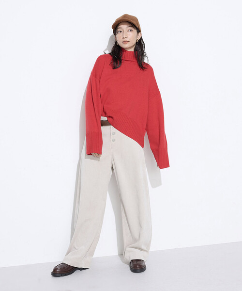 COMME CA Wardrobe（コムサワードローブ）の「コーデュロイ パンツ（その他パンツ・レディース・ベージュ/ブラック・9号/11号）」の9枚目の写真