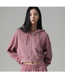 Felt 3D Pigment Zip - Up - 3COL