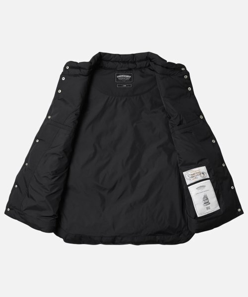FRIZMWORKS（フリズムワークス）の「MOUNTAIN DOWN VEST _ BLACK（ダウンベスト・レディース・その他・MEDIUM/LARGE/X-LARGE）」の2枚目の写真