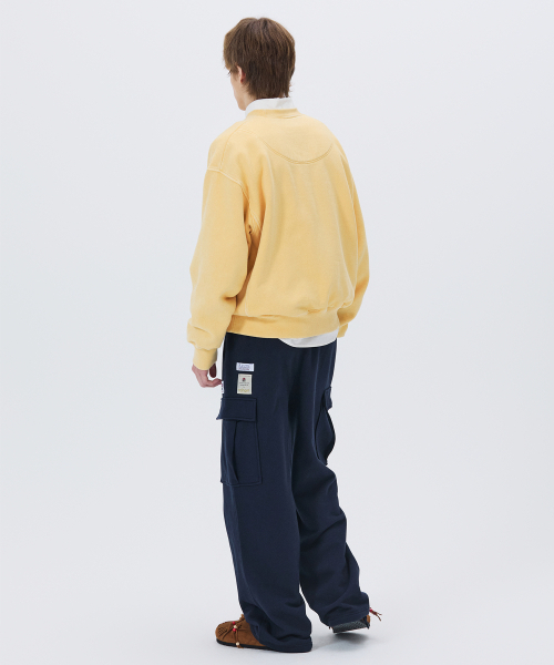 NOHANT(ノアン)の「SWEAT UTILITY CARGO PANTS NAVY(スウェットパンツ・メンズ・ネイビー・SMALL/MEDIUM/LARGE)」の5枚目の写真