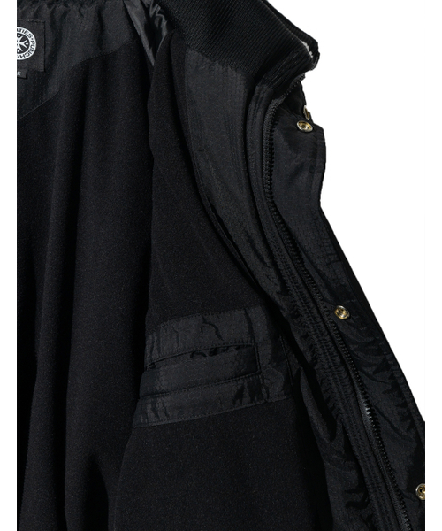 PUNCH DRUNK PARTIES(パンチドランクパーティーズ)の「Full-Zip Stadium Puffer (BLACK)(スタジャン・メンズ・その他・1/2/3)」の6枚目の写真