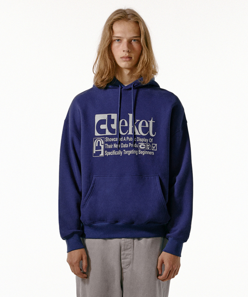 Plan Hoodie Blue