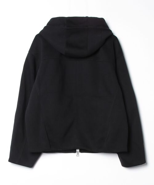 ARULE(アルール)の「A'GEM/9 × .kom 『ARULE/アルール』Metal Accent Zip Hoodie/メタルアクセントジップフーディー(パーカー・メンズ・ブラック/グレー・XL/L)」の9枚目の写真