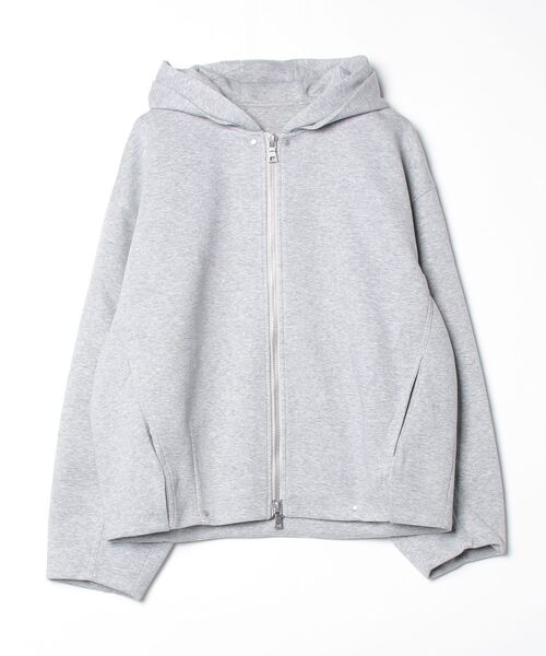 ARULE(アルール)の「A'GEM/9 × .kom 『ARULE/アルール』Metal Accent Zip Hoodie/メタルアクセントジップフーディー(パーカー・メンズ・ブラック/グレー・XL/L)」の10枚目の写真