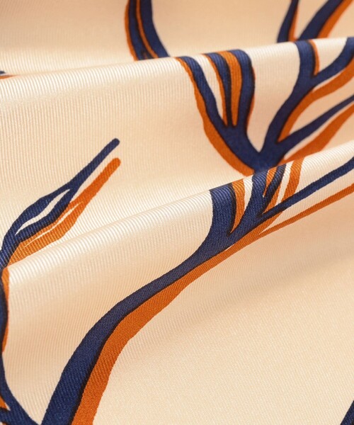 manipuri（マニプリ）の「ｍanipuri / フローラ スカーフ（バンダナ/スカーフ・レディース・オレンジ・ONE SIZE）」の5枚目の写真