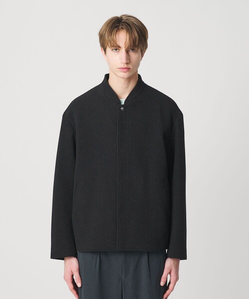 BEAUTY&YOUTH UNITED ARROWS(ビューティーアンドユースユナイテッドアローズ)の「モッサ メルトン ショート ブルゾン(ブルゾン・メンズ・オリーブ/ダークグレー・L/M/S/XL)」の7枚目の写真