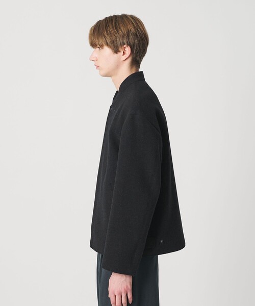 BEAUTY&YOUTH UNITED ARROWS(ビューティーアンドユースユナイテッドアローズ)の「モッサ メルトン ショート ブルゾン(ブルゾン・メンズ・オリーブ/ダークグレー・L/M/S/XL)」の8枚目の写真
