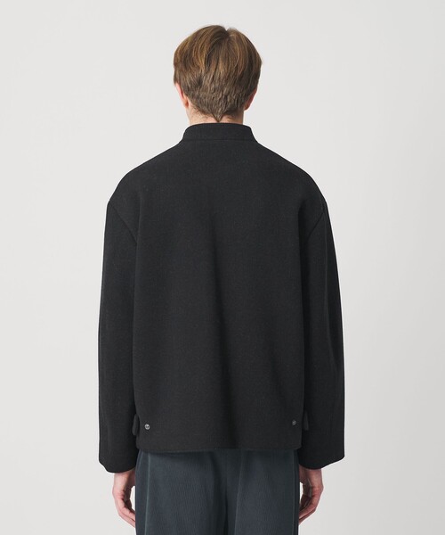 BEAUTY&YOUTH UNITED ARROWS(ビューティーアンドユースユナイテッドアローズ)の「モッサ メルトン ショート ブルゾン(ブルゾン・メンズ・オリーブ/ダークグレー・L/M/S/XL)」の9枚目の写真