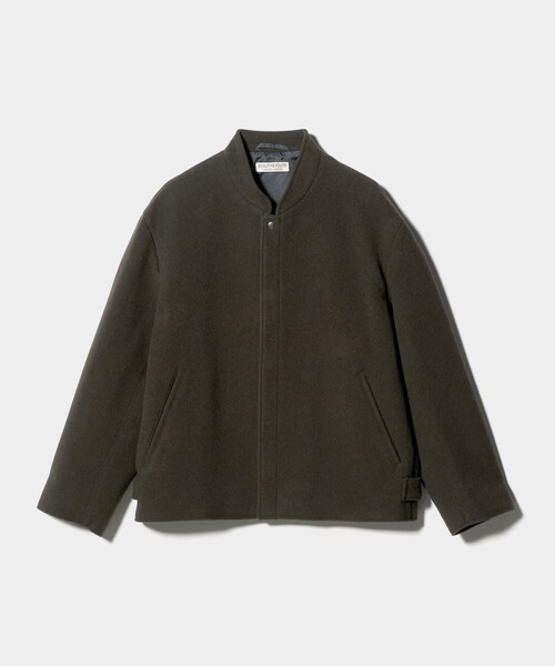 BEAUTY&YOUTH UNITED ARROWS(ビューティーアンドユースユナイテッドアローズ)の「モッサ メルトン ショート ブルゾン(ブルゾン・メンズ・オリーブ/ダークグレー・L/M/S/XL)」の10枚目の写真