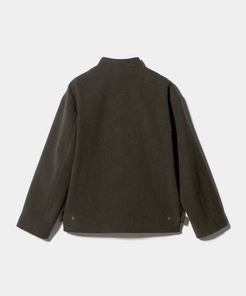 BEAUTY&YOUTH UNITED ARROWS(ビューティーアンドユースユナイテッドアローズ)の「モッサ メルトン ショート ブルゾン(ブルゾン・メンズ・オリーブ/ダークグレー・L/M/S/XL)」の11枚目の写真