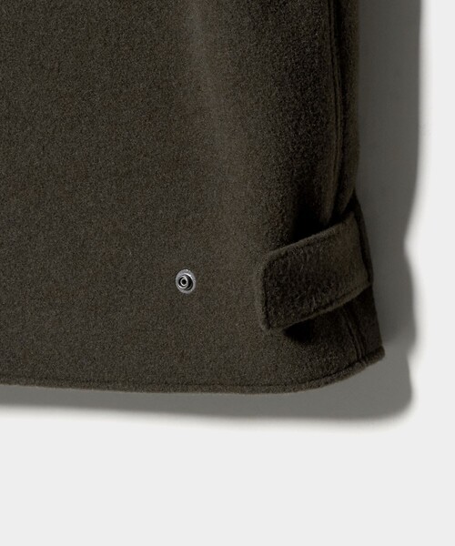 BEAUTY&YOUTH UNITED ARROWS(ビューティーアンドユースユナイテッドアローズ)の「モッサ メルトン ショート ブルゾン(ブルゾン・メンズ・オリーブ/ダークグレー・L/M/S/XL)」の14枚目の写真