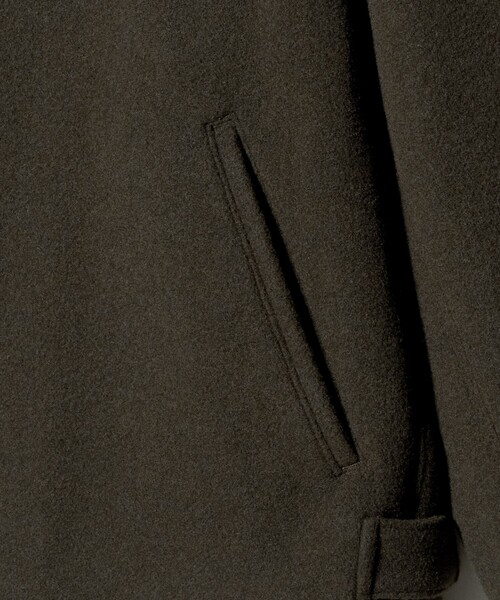 BEAUTY&YOUTH UNITED ARROWS(ビューティーアンドユースユナイテッドアローズ)の「モッサ メルトン ショート ブルゾン(ブルゾン・メンズ・オリーブ/ダークグレー・L/M/S/XL)」の15枚目の写真