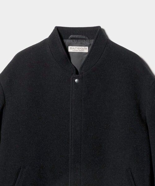 BEAUTY&YOUTH UNITED ARROWS(ビューティーアンドユースユナイテッドアローズ)の「モッサ メルトン ショート ブルゾン(ブルゾン・メンズ・オリーブ/ダークグレー・L/M/S/XL)」の20枚目の写真