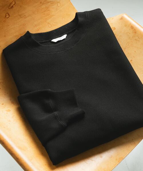 URBAN RESEARCH DOORS（アーバンリサーチドアーズ）の「ワッフルフリースクルーネックプルオーバー（Tシャツ/カットソー・メンズ・グレー/ブラック/アイボリー・MEDIUM/LARGE）」の3枚目の写真