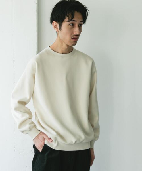 URBAN RESEARCH DOORS（アーバンリサーチドアーズ）の「ワッフルフリースクルーネックプルオーバー（Tシャツ/カットソー・メンズ・グレー/ブラック/アイボリー・MEDIUM/LARGE）」の13枚目の写真