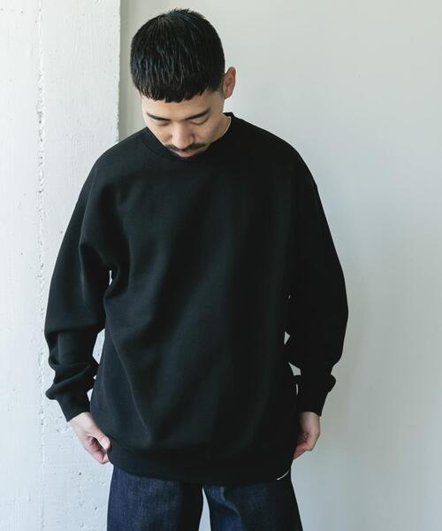 URBAN RESEARCH DOORS（アーバンリサーチドアーズ）の「ワッフルフリースクルーネックプルオーバー（Tシャツ/カットソー・メンズ・グレー/ブラック/アイボリー・MEDIUM/LARGE）」の17枚目の写真