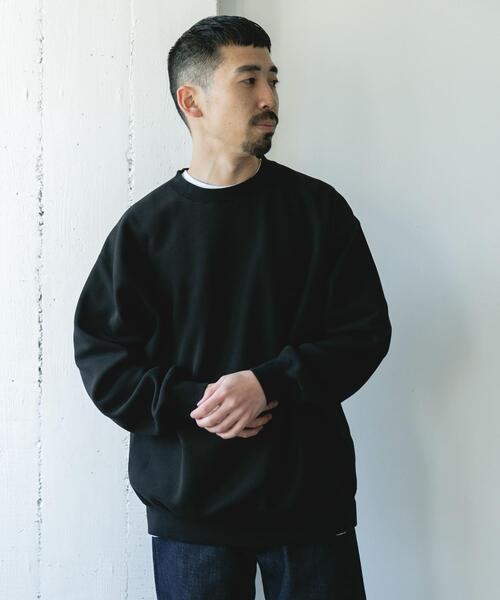 URBAN RESEARCH DOORS（アーバンリサーチドアーズ）の「ワッフルフリースクルーネックプルオーバー（Tシャツ/カットソー・メンズ・グレー/ブラック/アイボリー・MEDIUM/LARGE）」の18枚目の写真