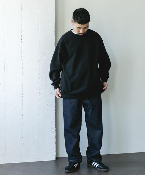 URBAN RESEARCH DOORS（アーバンリサーチドアーズ）の「ワッフルフリースクルーネックプルオーバー（Tシャツ/カットソー・メンズ・グレー/ブラック/アイボリー・MEDIUM/LARGE）」の11枚目の写真