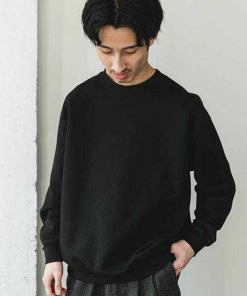 URBAN RESEARCH DOORS（アーバンリサーチドアーズ）の「ワッフルフリースクルーネックプルオーバー（Tシャツ/カットソー・メンズ・グレー/ブラック/アイボリー・MEDIUM/LARGE）」の13枚目の写真