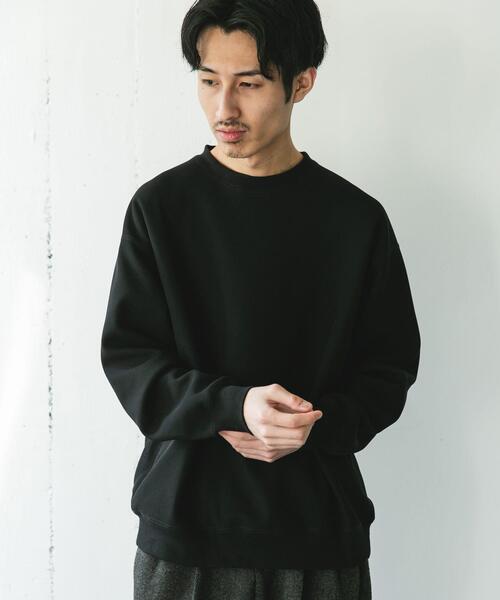 URBAN RESEARCH DOORS（アーバンリサーチドアーズ）の「ワッフルフリースクルーネックプルオーバー（Tシャツ/カットソー・メンズ・グレー/ブラック/アイボリー・MEDIUM/LARGE）」の14枚目の写真