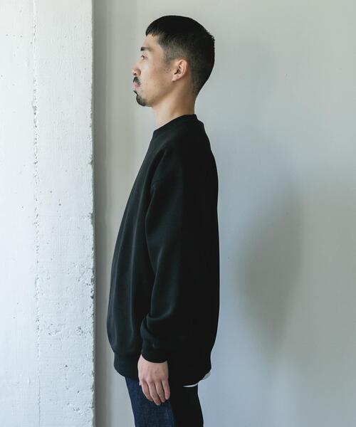 URBAN RESEARCH DOORS（アーバンリサーチドアーズ）の「ワッフルフリースクルーネックプルオーバー（Tシャツ/カットソー・メンズ・グレー/ブラック/アイボリー・MEDIUM/LARGE）」の7枚目の写真