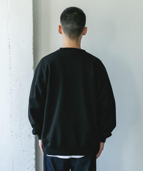 URBAN RESEARCH DOORS（アーバンリサーチドアーズ）の「ワッフルフリースクルーネックプルオーバー（Tシャツ/カットソー・メンズ・グレー/ブラック/アイボリー・MEDIUM/LARGE）」の8枚目の写真