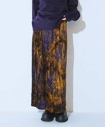 JEANASIS | タイダイベロアナロースカート/621534(スカート)