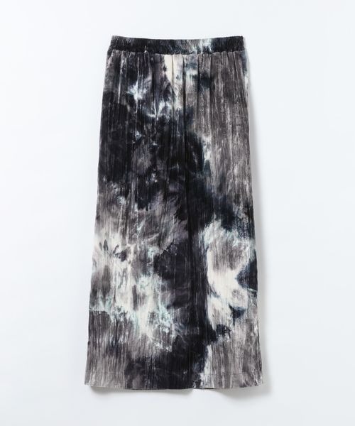 JEANASIS（ジーナシス）の「タイダイベロアナロースカート/621534（スカート・レディース・グレー系その他/パープル系その他/ブラック・FREE）」の21枚目の写真