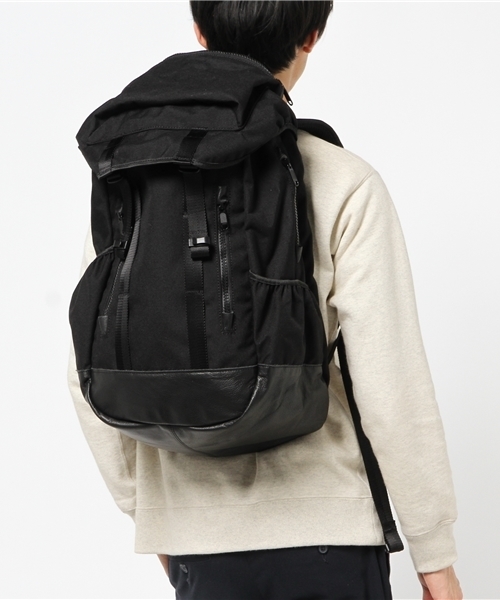 OUTLET(アウトレット)の「【Ciaopanic】NYLONFLAPBACKPAC(バックパック/リュック・メンズ・ネイビー/ブラック・FREE)」の9枚目の写真