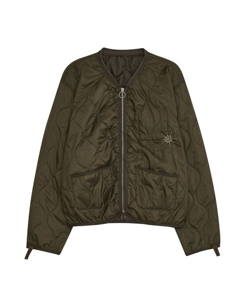 DEFGARMENTS(デフグラメンツ)の「【DEFGARMENTS】NEEDLE QUILTING JACKET(その他アウター・レディース・ブラック/カーキ・LARGE/MEDIUM)」の1枚目の写真