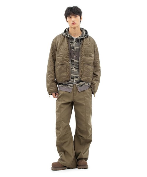 DEFGARMENTS(デフグラメンツ)の「【DEFGARMENTS】NEEDLE QUILTING JACKET(その他アウター・レディース・ブラック/カーキ・LARGE/MEDIUM)」の6枚目の写真