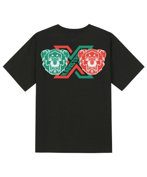 KAN6312(カン6312)の「KTB0033 ロットエックス 半袖Tシャツ - ブラック(Tシャツ/カットソー・メンズ・その他・LARGE/MEDIUM/SMALL/X-LARGE)」の1枚目の写真