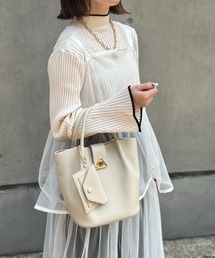 31 Sons de mode | タックハンドバッグ(ハンドバッグ)