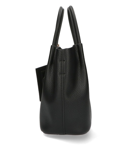 31 Sons de mode（トランテアン　ソン　ドゥ　モード）の「タックハンドバッグ（ハンドバッグ・レディース・ベージュ/ホワイト/ブラック・ﾌﾘ-）」の5枚目の写真