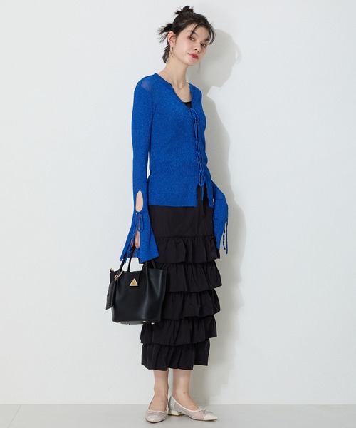 31 Sons de mode（トランテアン　ソン　ドゥ　モード）の「タックハンドバッグ（ハンドバッグ・レディース・ベージュ/ホワイト/ブラック・ﾌﾘ-）」の22枚目の写真