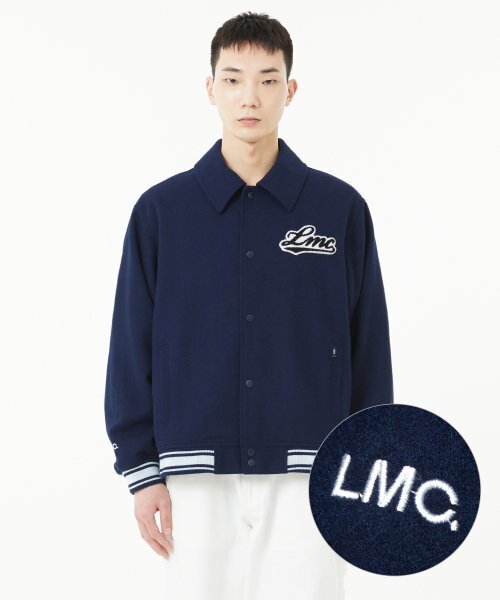 LMCの「CLASSIC WOOL VARSITY JACKET navy(スタジャン・レディース・その他・MEDIUM/X-LARGE/LARGE)」の1枚目の写真