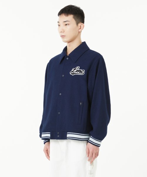 LMCの「CLASSIC WOOL VARSITY JACKET navy(スタジャン・レディース・その他・MEDIUM/X-LARGE/LARGE)」の4枚目の写真