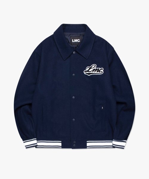 LMCの「CLASSIC WOOL VARSITY JACKET navy(スタジャン・レディース・その他・MEDIUM/X-LARGE/LARGE)」の11枚目の写真