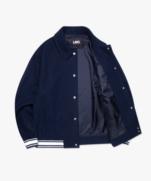 LMCの「CLASSIC WOOL VARSITY JACKET navy(スタジャン・レディース・その他・MEDIUM/X-LARGE/LARGE)」の13枚目の写真
