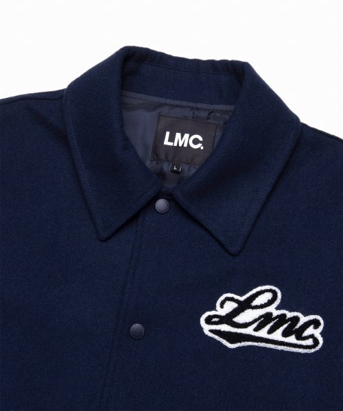 LMCの「CLASSIC WOOL VARSITY JACKET navy(スタジャン・レディース・その他・MEDIUM/X-LARGE/LARGE)」の14枚目の写真